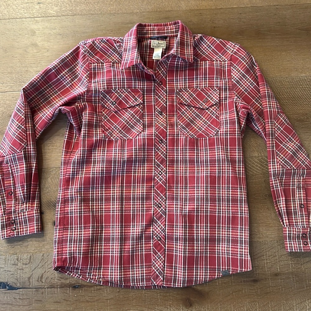 Men's Katahdin Performance Flannel Shirt, Slightly Fitted (Sz Med)